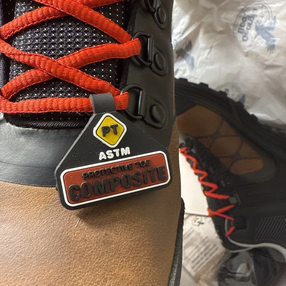Georgia‎ Boot DuraBlend Sport Composite Toe Waterproof Work Hiker Sz14 Men's
